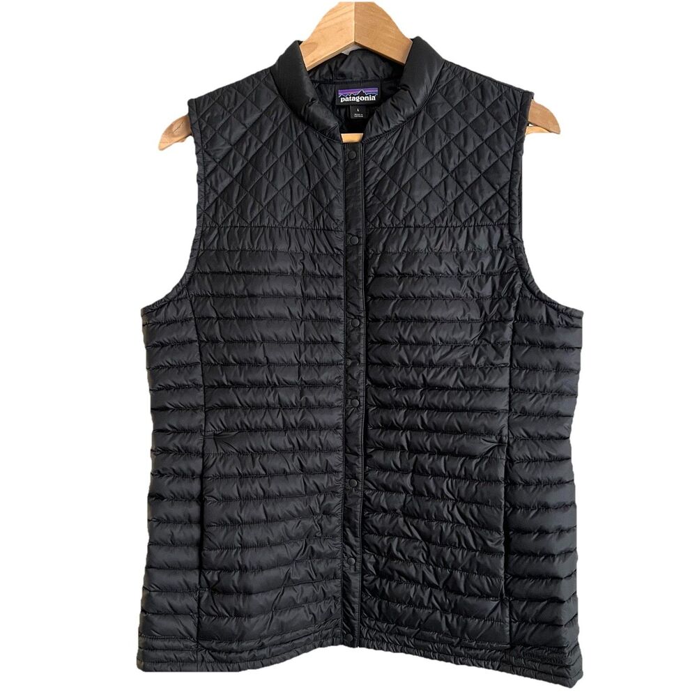Patagonia Women's Coastal Valley Vest Size L Black
